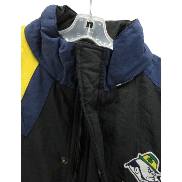 VINTAGE Notre Dame Fighting Irish Jacket XL Apex One Puffer Coat 90s * - Picture 10 of 16
